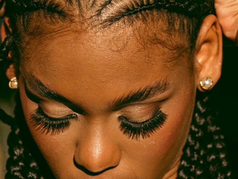 Hair with attachment braid