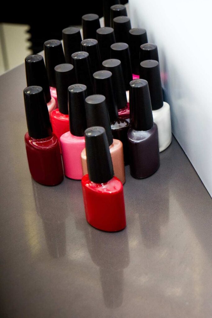  A picture of gel nail color polish