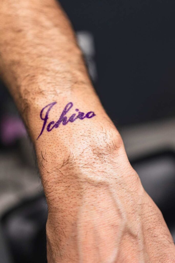 A symbolic tattoo that is personal
