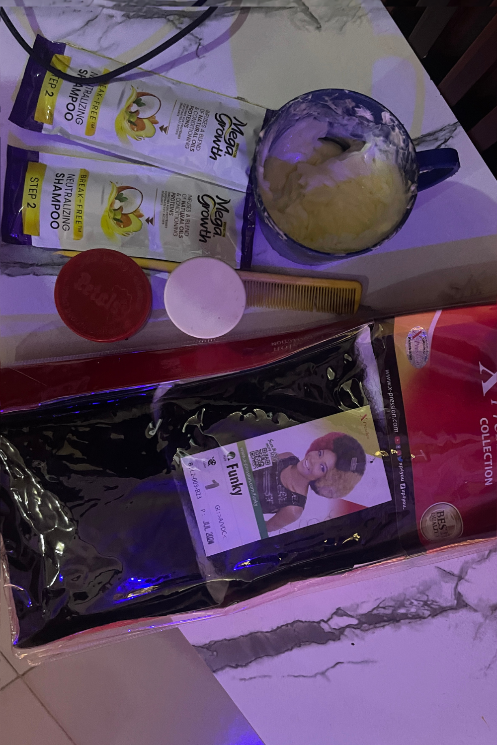 How to make packing gel hairstyle