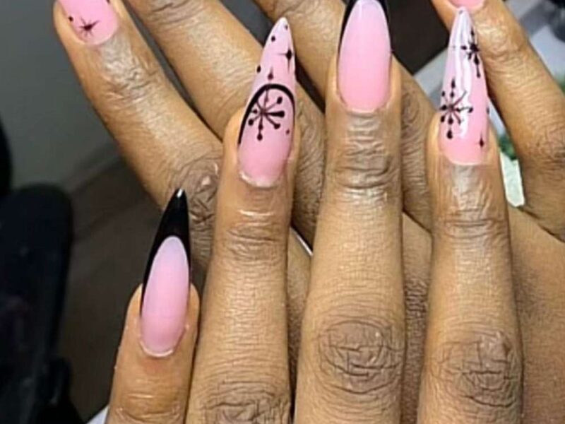 Classy Nude nails for office and work