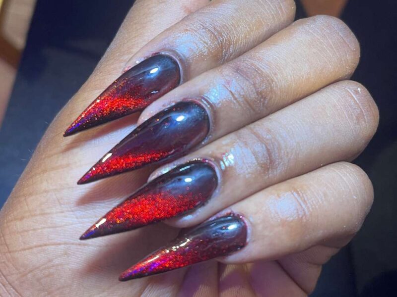 How to make cat-eye nails that looks stunning