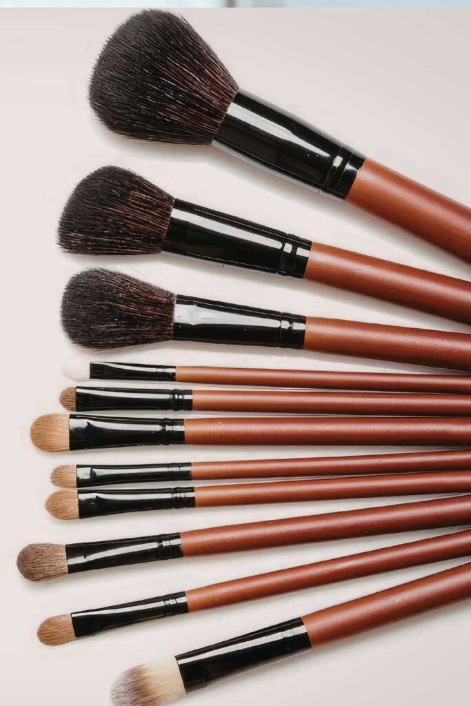 Picture of brushes used for foundation