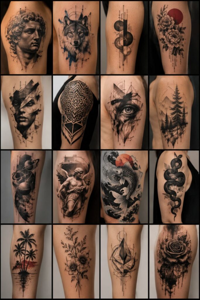  Pictures of different modern tattoo  you may consider