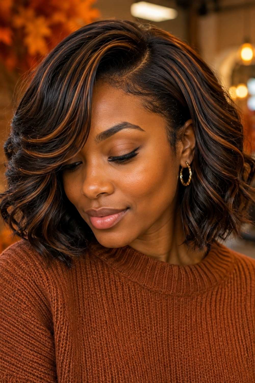 Fresh trendy fall hairstyle that are light weighted and cool for the season