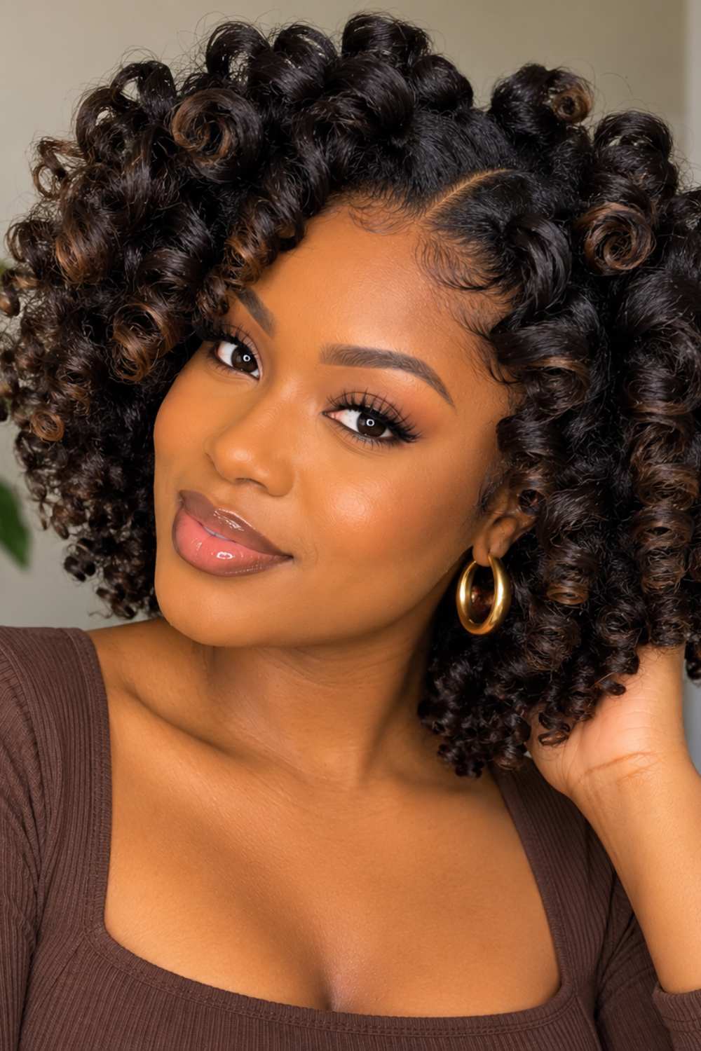 How to create a neat bantu knot-out hairstyle with natural hair step by step