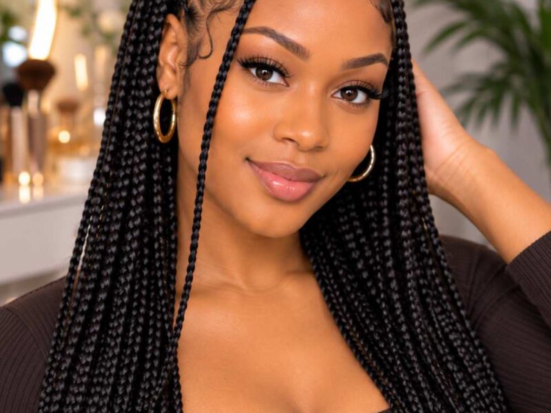 How to create eye catching box braid style that looks neat